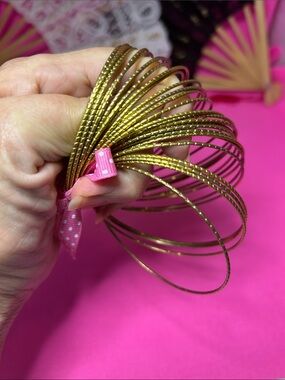 Gold-Tone Multi-Stack Bangle Bracelet - Women Jewelry
